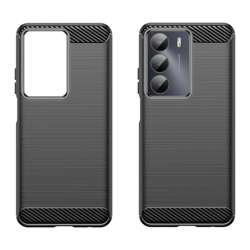 Coque Realme 14X 5G Fibre Carbone Brossée