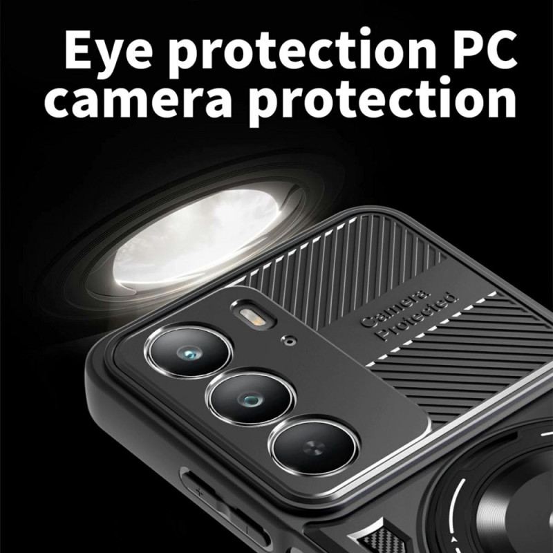 Coque Realme 14X 5G Magnétique avec Support Rotatif