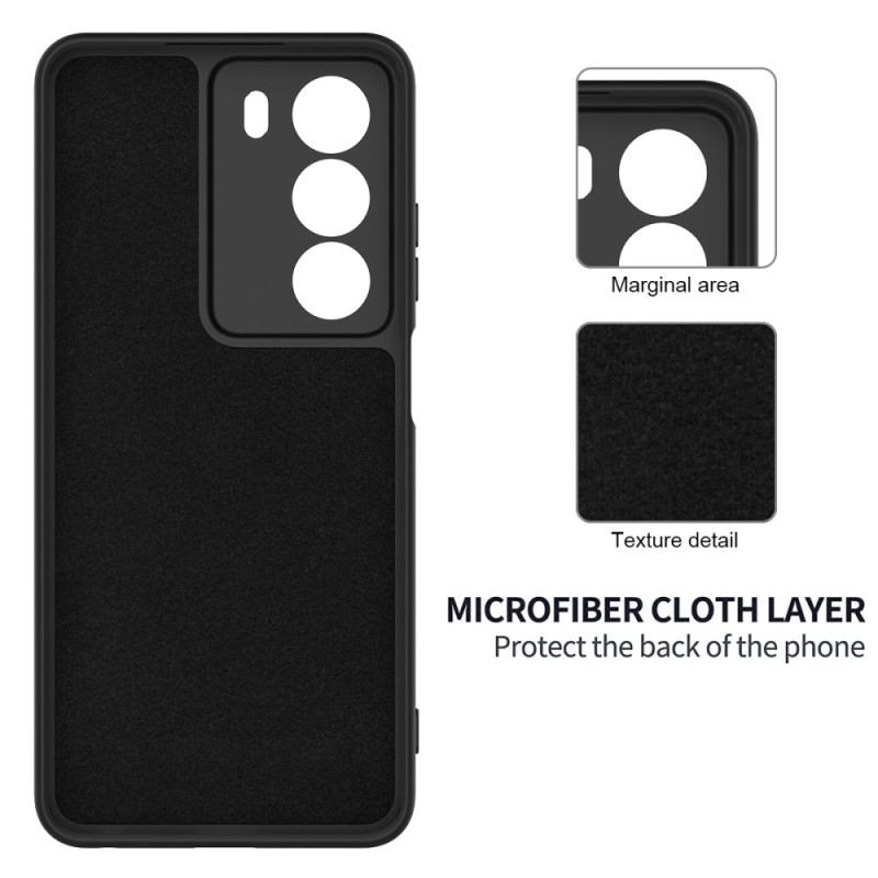 Coque Realme 14X 5G Silicone Liquide à Lanière