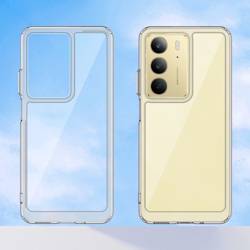 Coque Realme 14X 5G Transparente avec Protecteur Écran en Verre Trempé