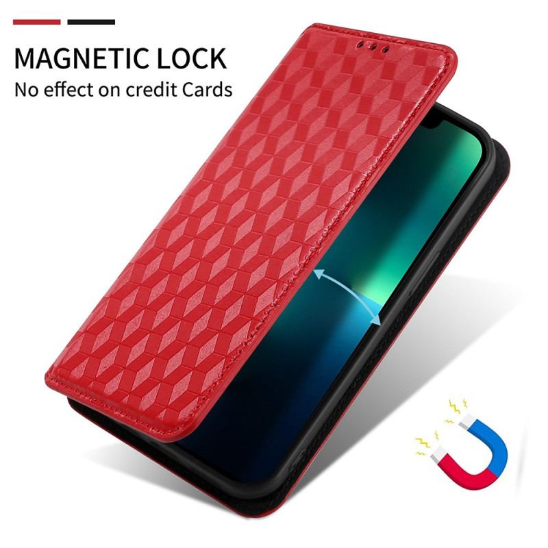 Flip Cover Realme 14X 5G / C75 Motif Losanges