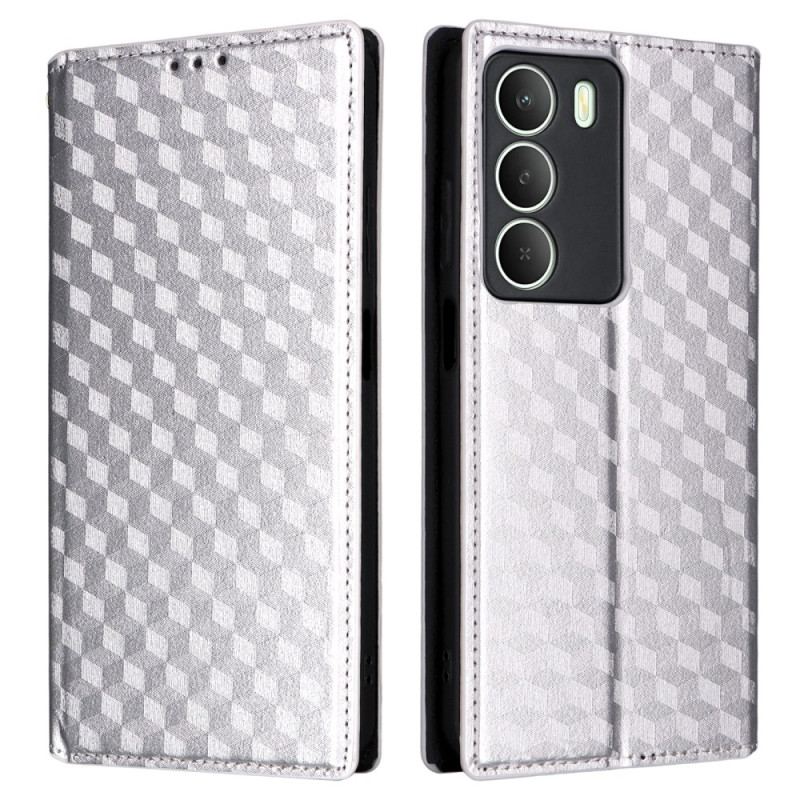 Flip Cover Realme 14X 5G Motif Losanges