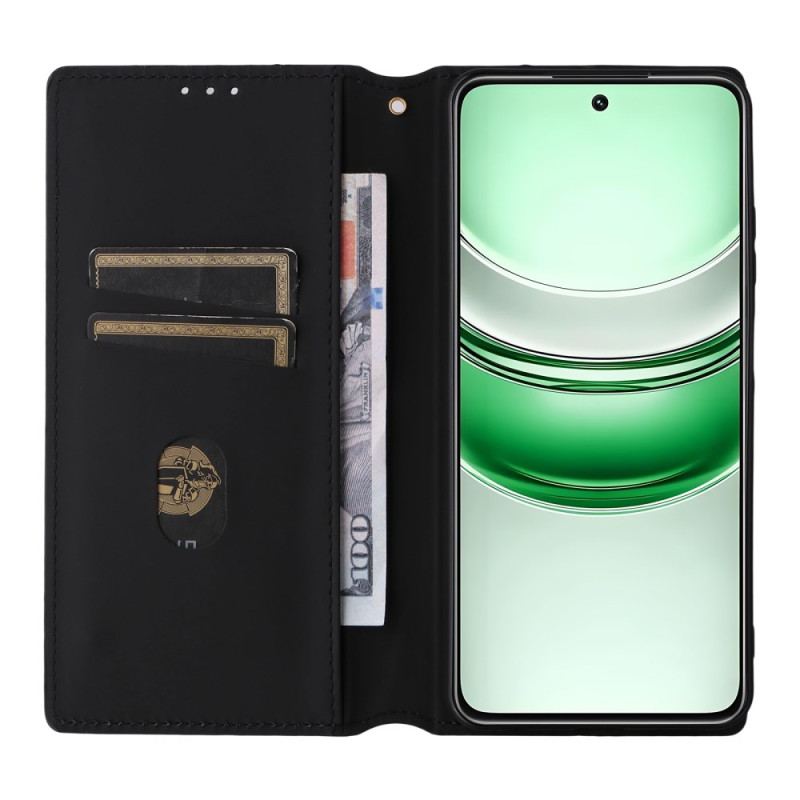 Flip Cover Realme 14X 5G Motif Losanges