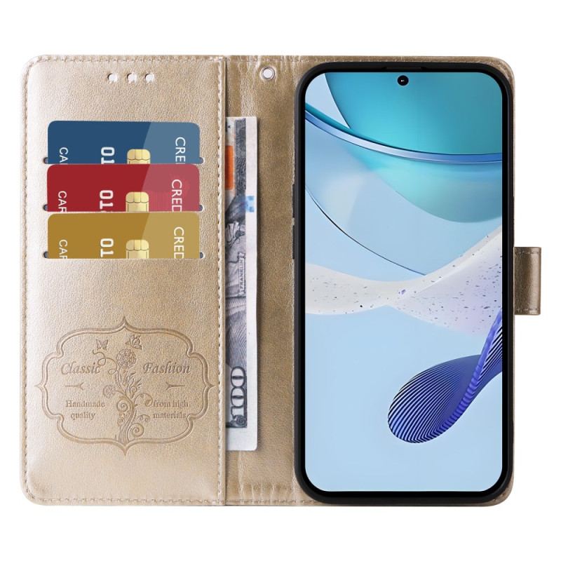 Housse Realme 14X 5G / C75 / C71 Papillons et Fleurs