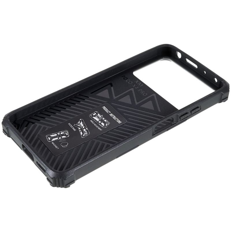 Coque Poco X4 Pro 5G Bicolore Support Amovible
