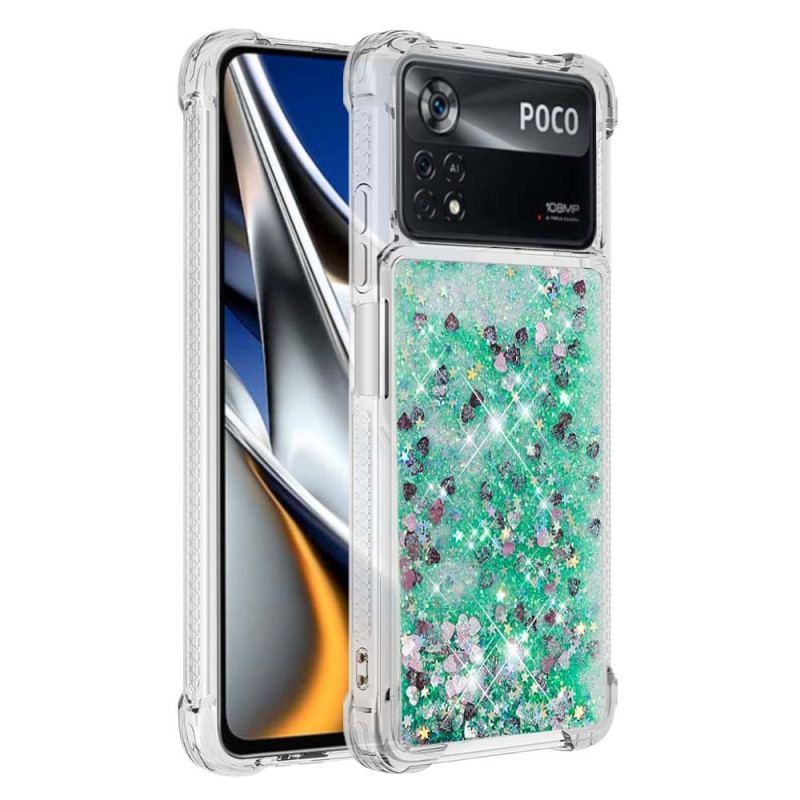 Coque Poco X4 Pro 5G Désires Paillettes