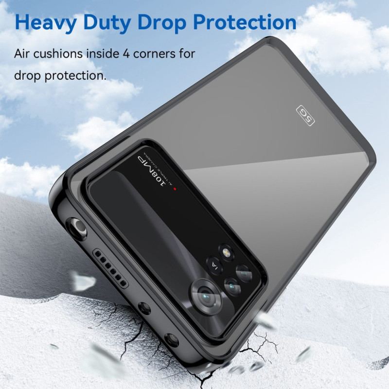 Coque Poco X4 Pro 5G Hybride Rebords Colorés