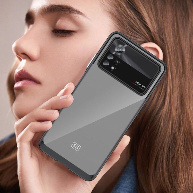 Coque Poco X4 Pro 5G Hybride Rebords Colorés