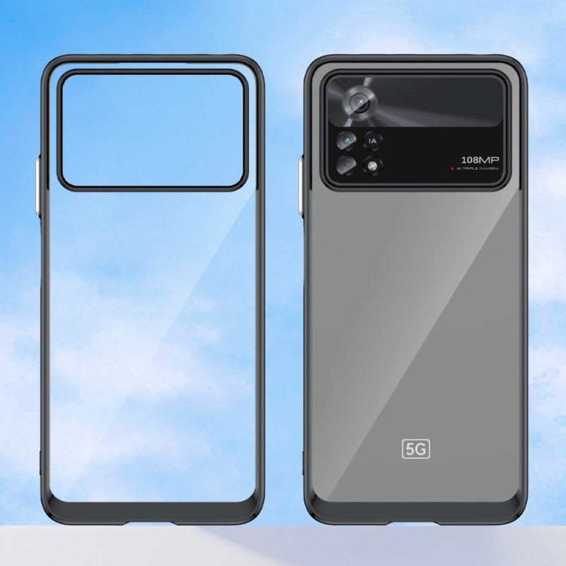 Coque Poco X4 Pro 5G Hybride Rebords Colorés