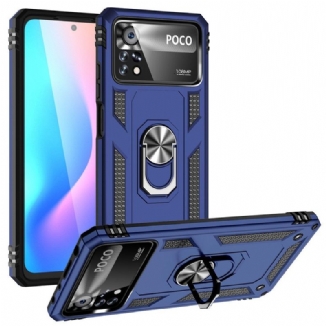 Coque Poco X4 Pro 5G Premium Anneau-Support