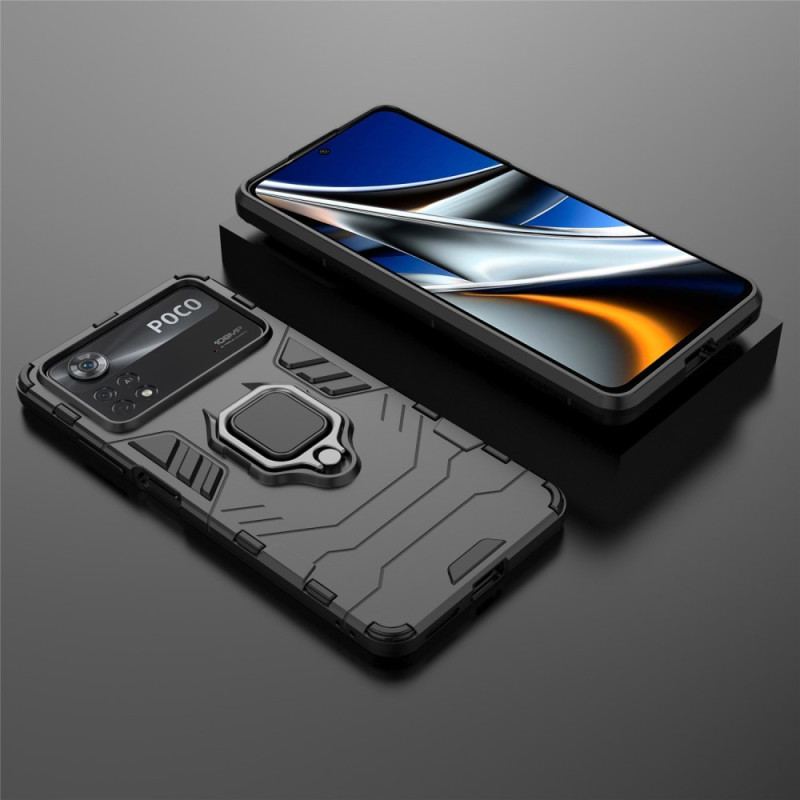 Coque Poco X4 Pro 5G Ring Résistante