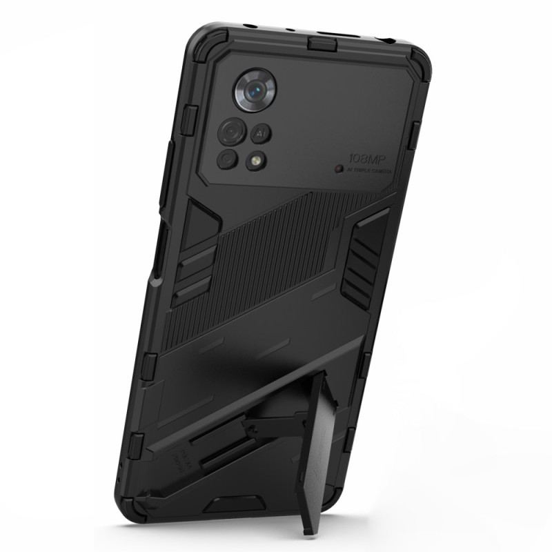 Coque Poco X4 Pro 5G Support Amovible Deux Positions Mains Libres