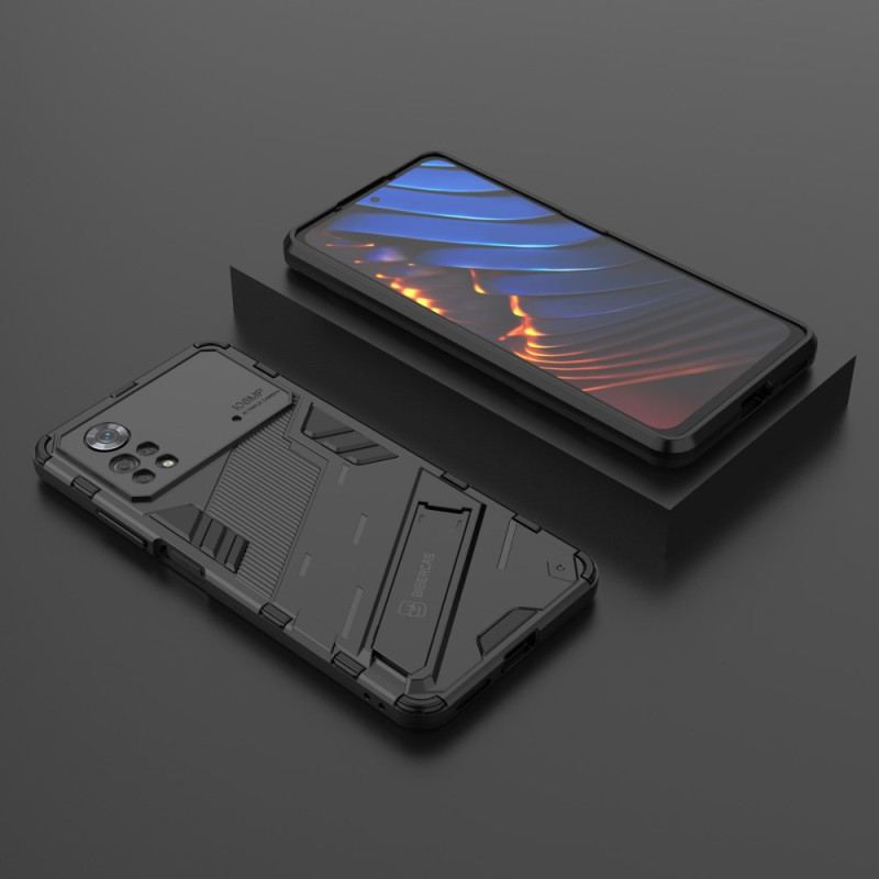 Coque Poco X4 Pro 5G Support Amovible Deux Positions Mains Libres
