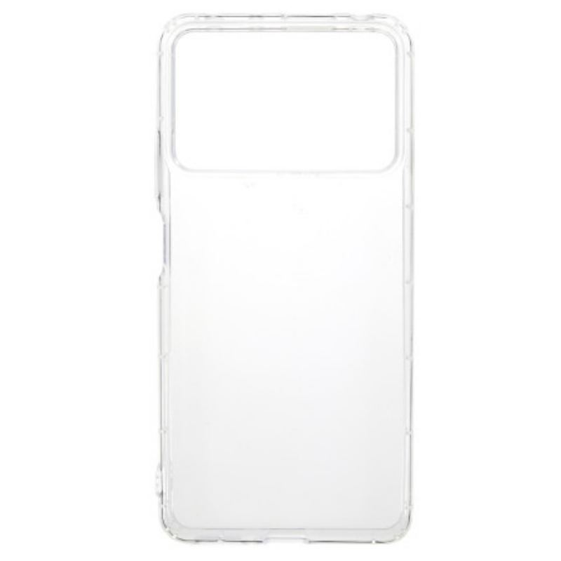Coque Poco X4 Pro 5G Transparente Coins Renforcés