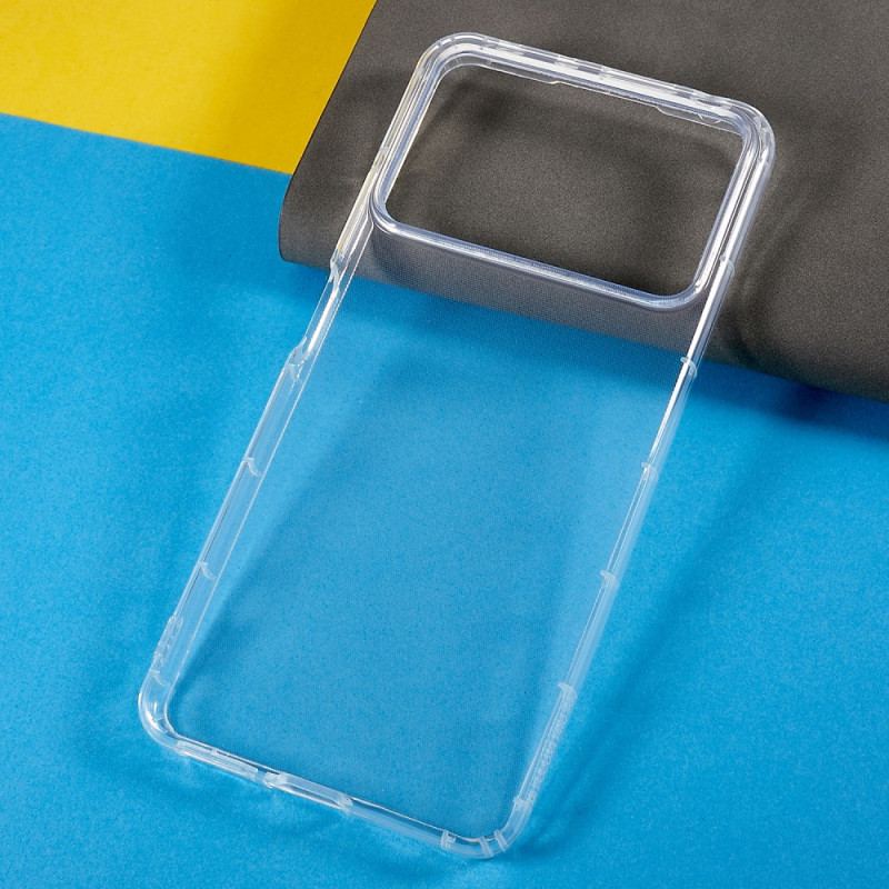 Coque Poco X4 Pro 5G Transparente Coins Renforcés