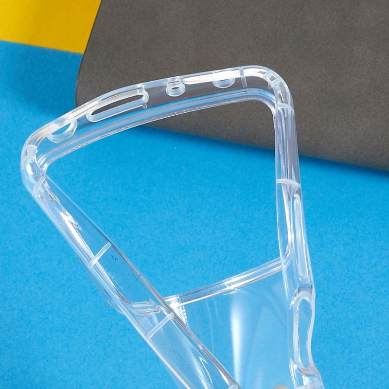 Coque Poco X4 Pro 5G Transparente Coins Renforcés