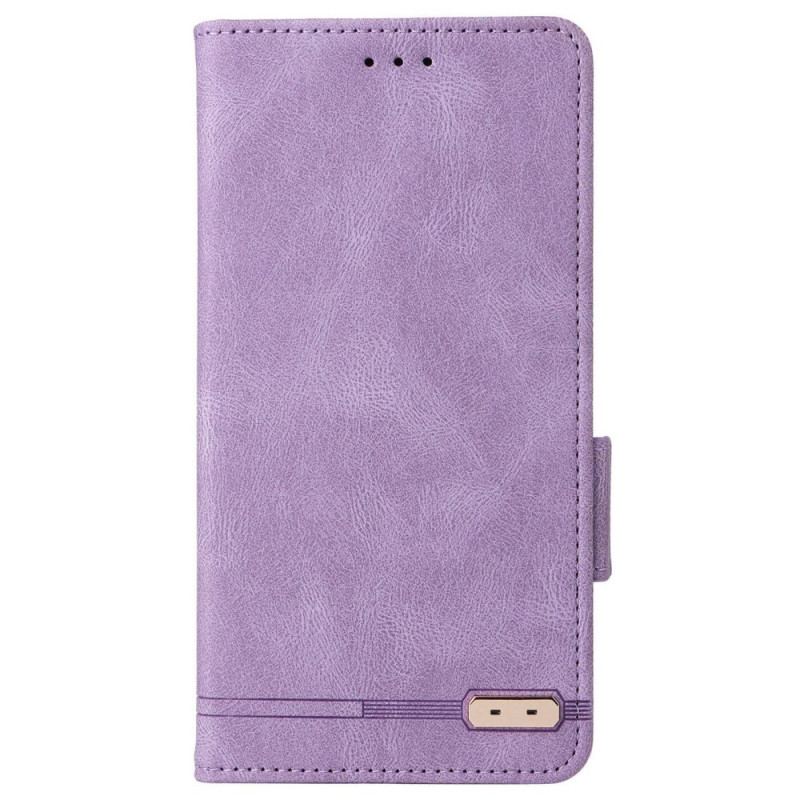 Flip Cover Poco X4 Pro 5G Effet Cuir Stylé