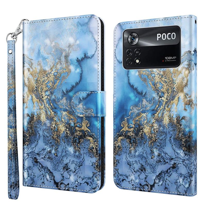 Housse Poco X4 Pro 5G Art à Lanière