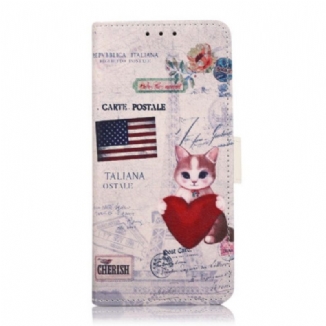 Housse Poco X4 Pro 5G Chat Voyageur