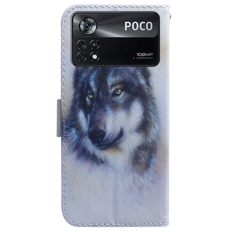 Housse Poco X4 Pro 5G Chien Aquarelle