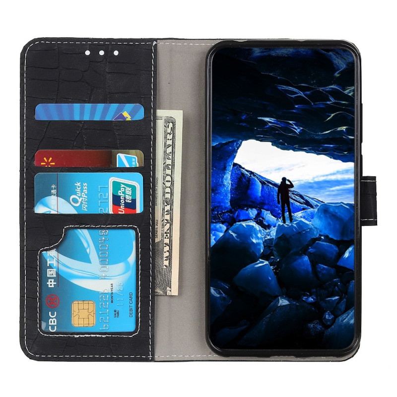 Housse Poco X4 Pro 5G Effet Peau de Crocodile