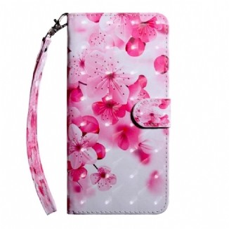Housse Poco X4 Pro 5G Florale à Lanière