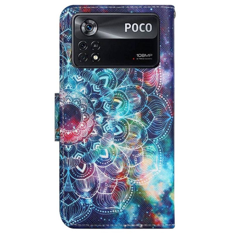 Housse Poco X4 Pro 5G Mandala à Lanière