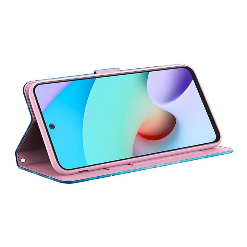 Housse Poco X4 Pro 5G Papillons à Lanière