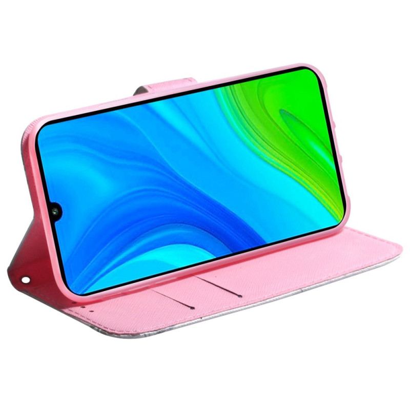 Housse Poco X4 Pro 5G Petit Panda à Lanière