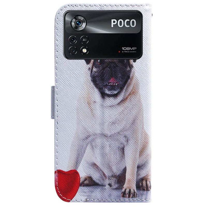 Housse Poco X4 Pro 5G Pug Dog