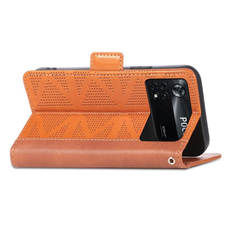 Housse Xiaomi Poco X4 Pro 5G Style Vintage
