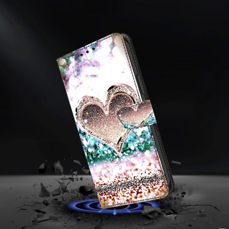 Housse Google Pixel 9 / Pixel 9 Pro Coeur de Diamant Rose