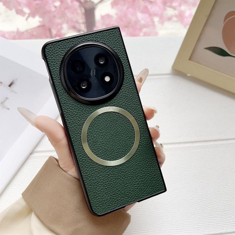 Coque Oppo Find N5 5G Compatible MagSafe Simili Cuir