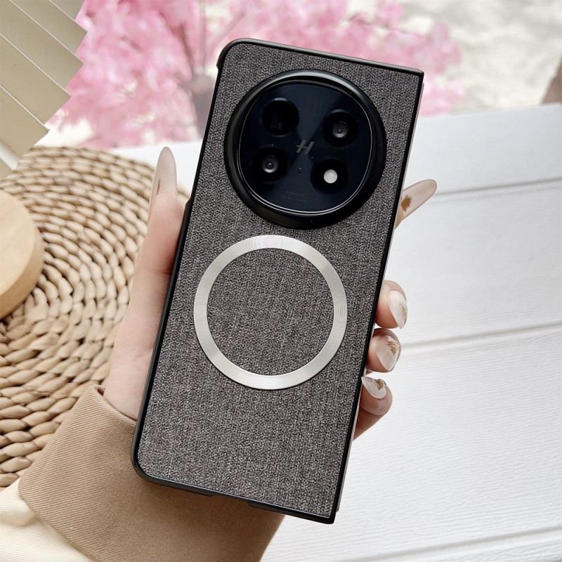 Coque Oppo Find N5 5G Compatible MagSafe Tissu