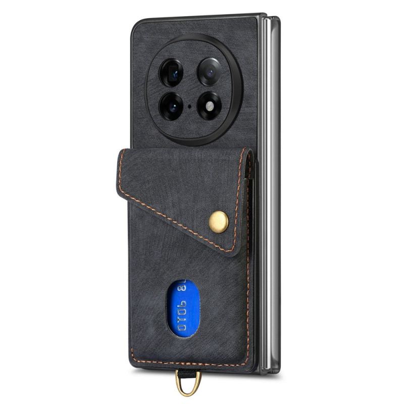 Coque Oppo Find N5 5G Porte-Cartes et Support