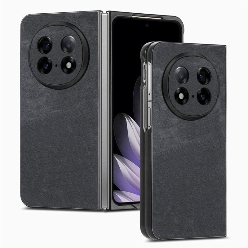 Coque Oppo Find N5 Cuir Rétro