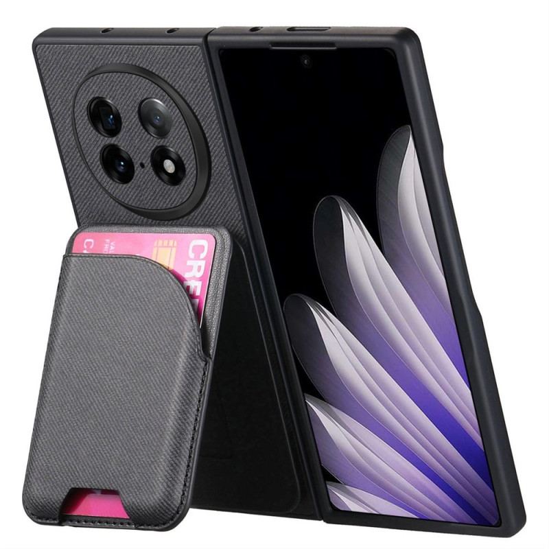 Coque Oppo Find N5 Magnétique avec Support et Pochette Détachable