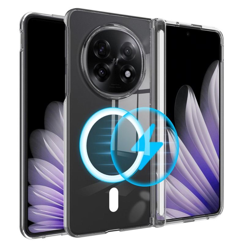 Coque Oppo Find N5 Transparente Magnétique