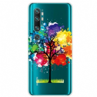 Coque Xaiomi Mi Note 10 / Note 10 Pro Transparente Arbre Aquarelle