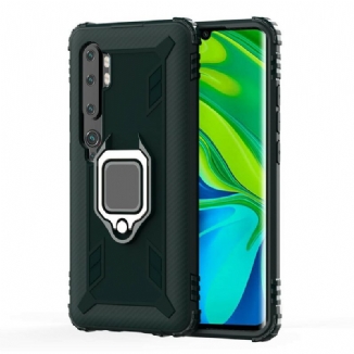 Coque Xiaomi Mi Note 10 / Note 10 Pro Ring et Fibre Carbone