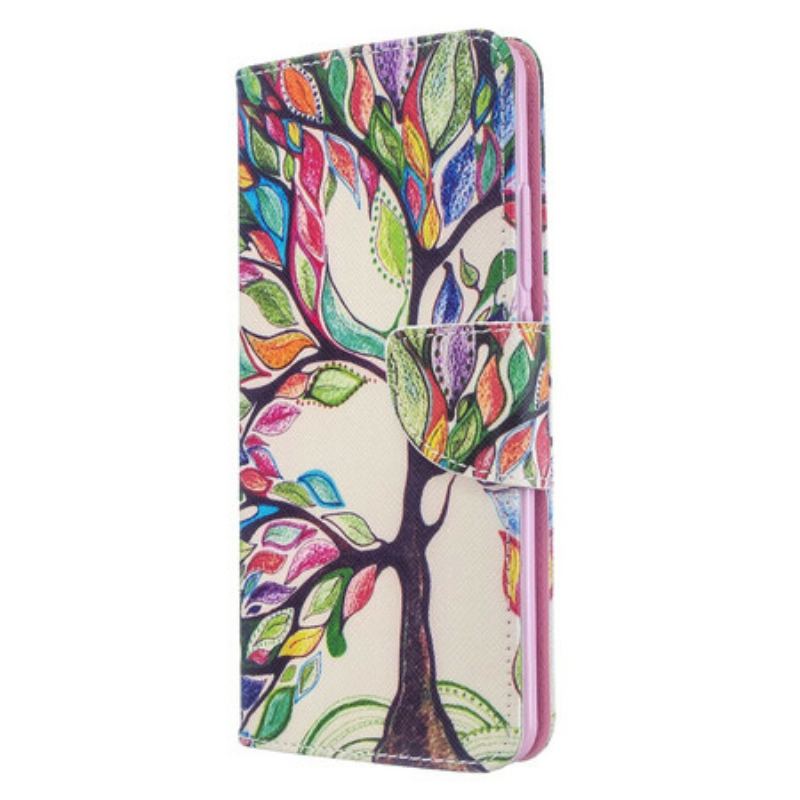 Housse Xiaomi Mi Note 10 / Note 10 Pro Arbre Coloré