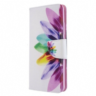 Housse Xiaomi Mi Note 10 / Note 10 Pro Fleur Aquarelle