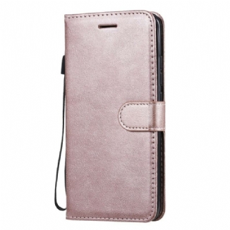 Housse Xiaomi Mi Note 10 / Note 10 Pro Style Cuir à Lanière