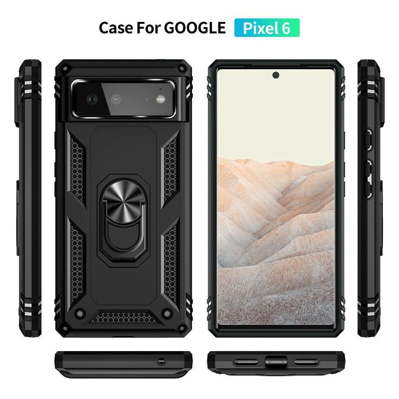 Coque Google Pixel 6 Anneau Premium