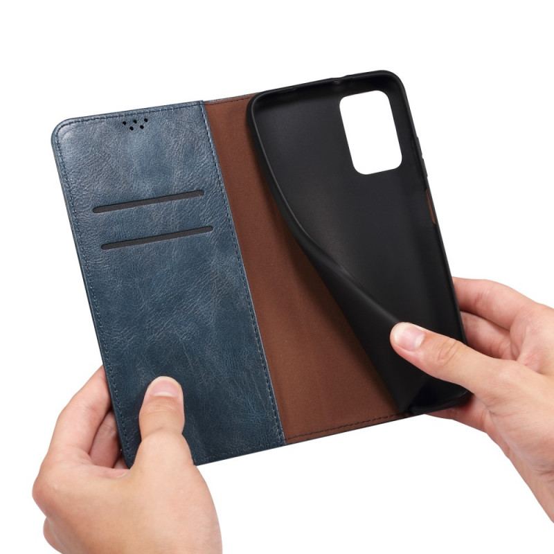 Flip Cover Google Pixel 6 Simili Cuir Ciré