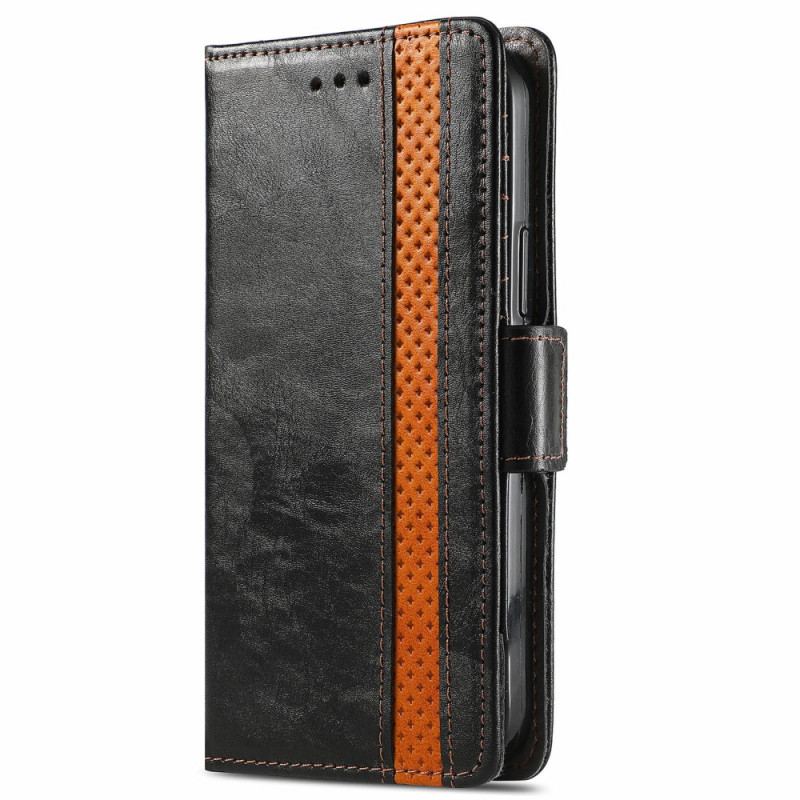 Housse Google Pixel 6 Bicolore Double Fermoir CaseneO