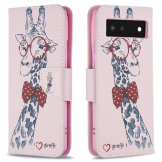 Housse Google Pixel 6 Girafe Intello