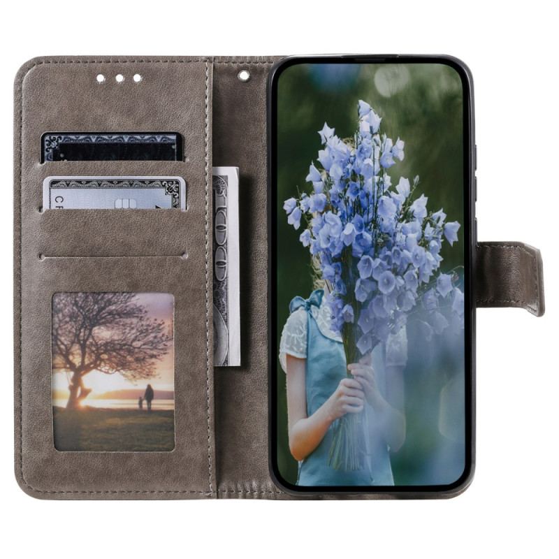 Housse Sony Xperia 10 VI Motif Mandala à Lanière