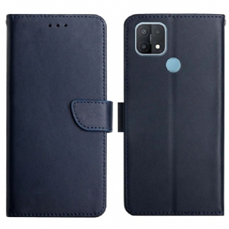 Housse Oppo A15 Cuir Nappa Véritable