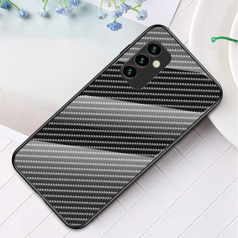 Coque Samsung Galaxy M23 5G Verre Trempé Fibre Carbone